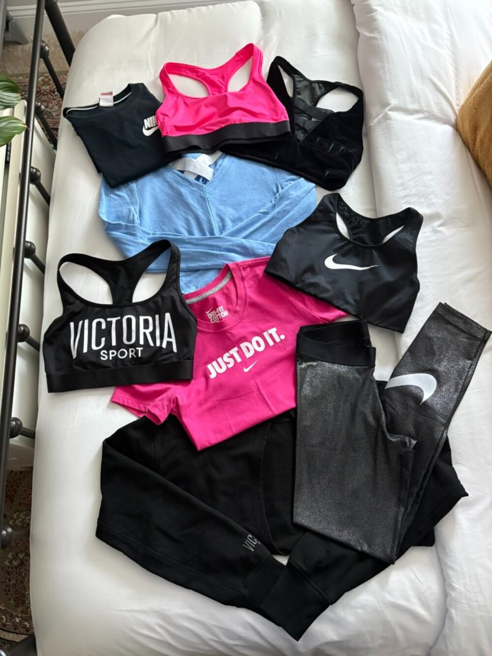 8 PC Athleisure Gym Bundle - Nike Victoria Secret - Sz S/M